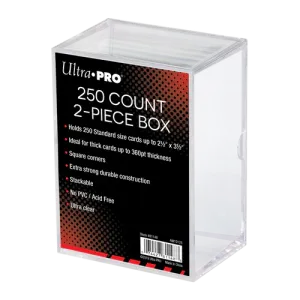 250ct 2 piece Box Ultra Pro Storage Box