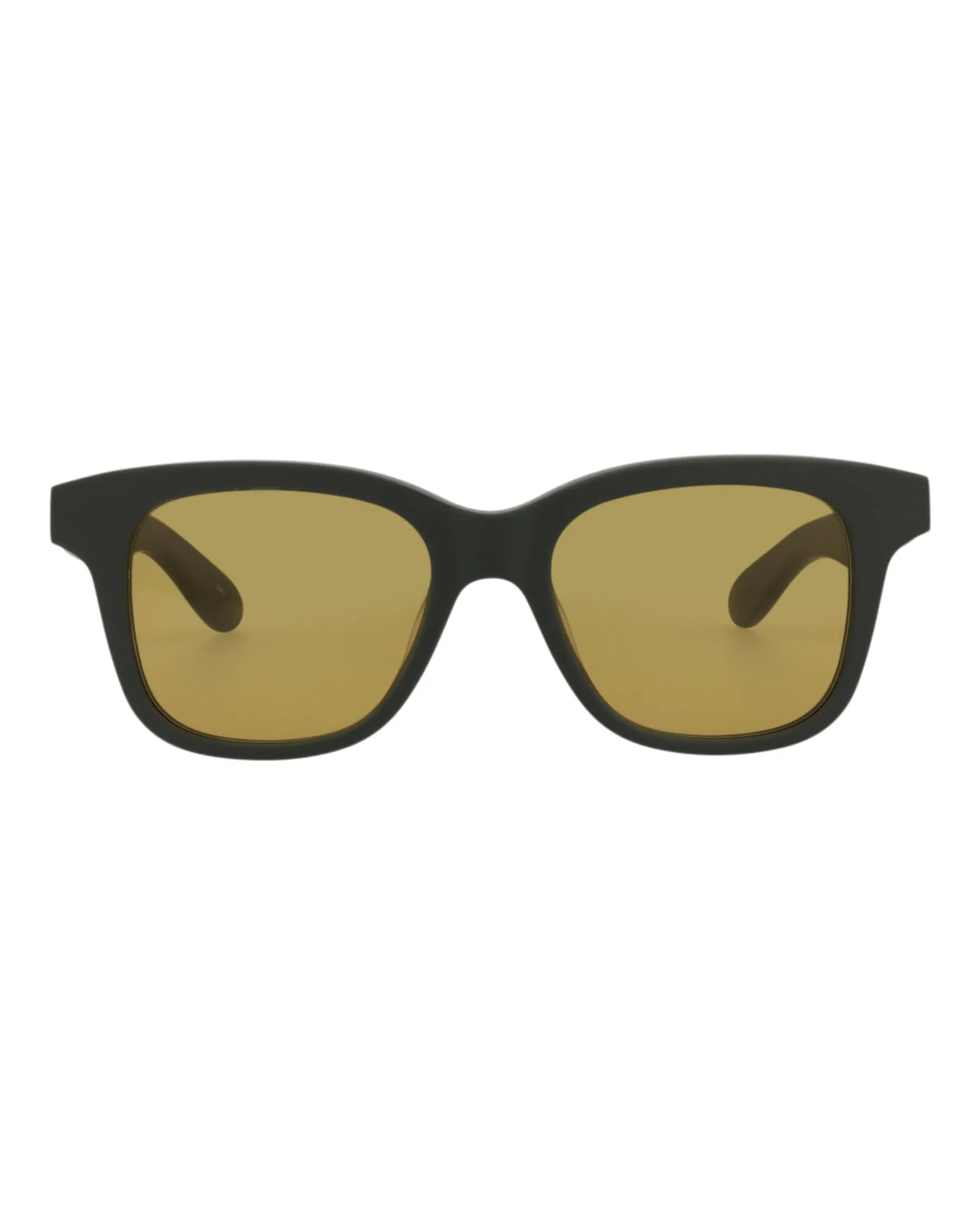 Alexander McQueen Mens Square/Rectangle Green Green Yellow Fashion Designer Eyewear
