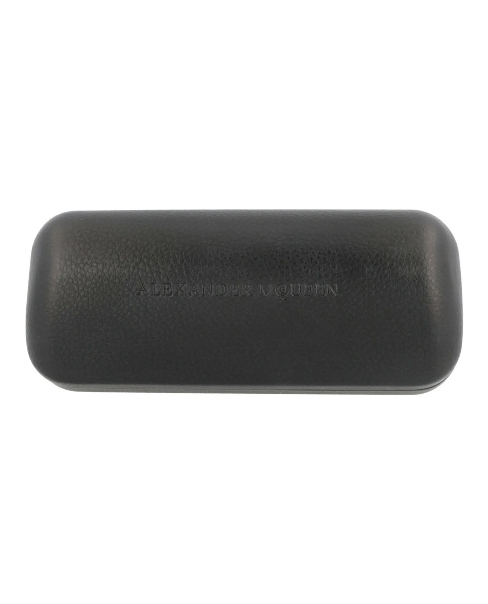 Alexander McQueen Unisex Square/Rectangle Ruthenium Ruthenium Grey Fashion Designer Eyewear
