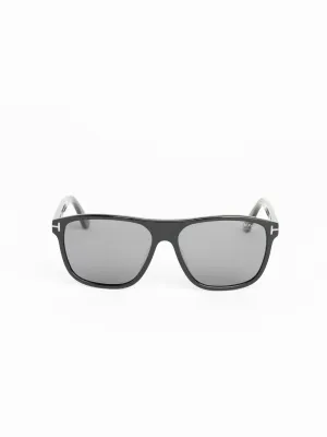 Black Polarized Frances Sunglasses