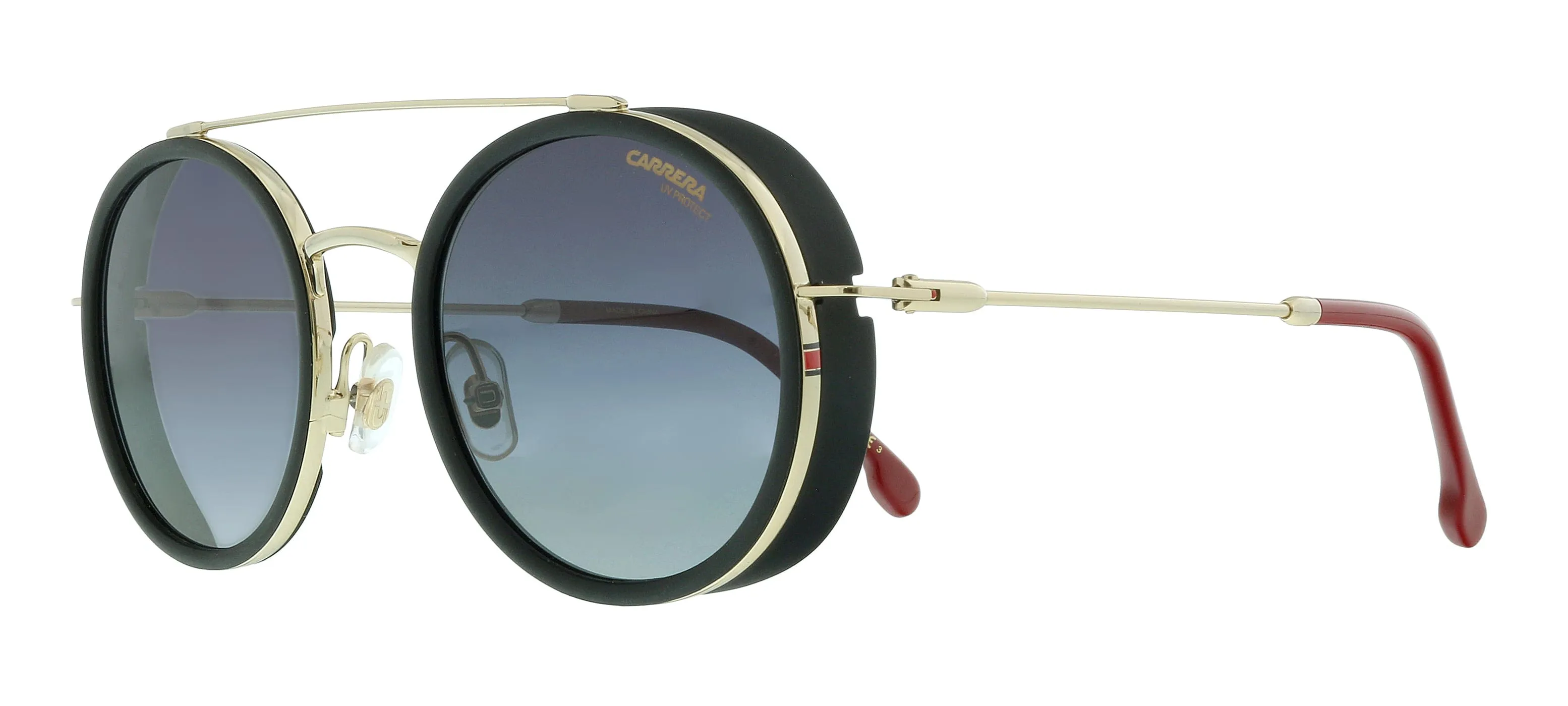 Carrera CA167S 0Y11 9O Gold Red Round Sunglasses