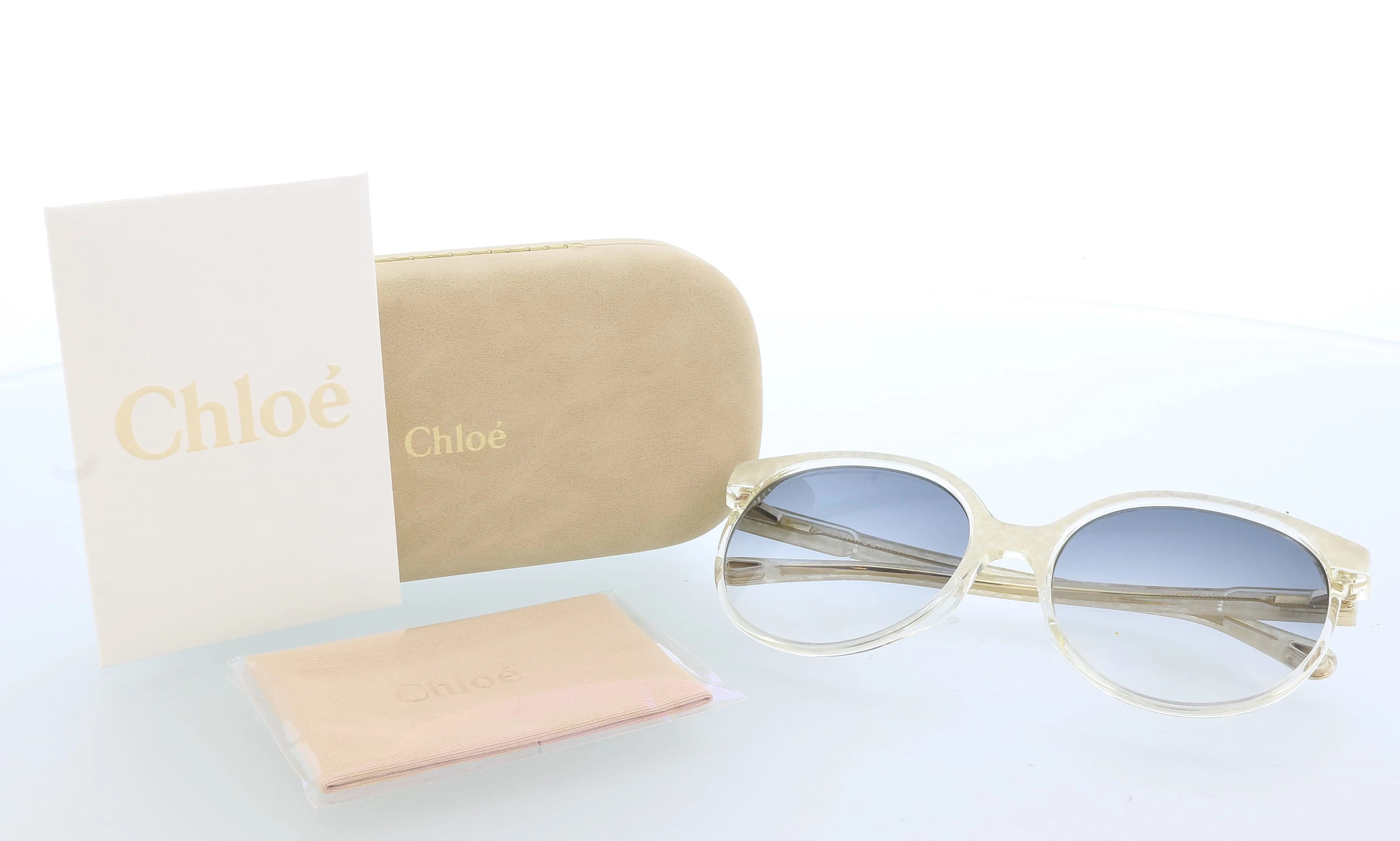 Chloe CE733/S 109 Pearl Round Sunglasses
