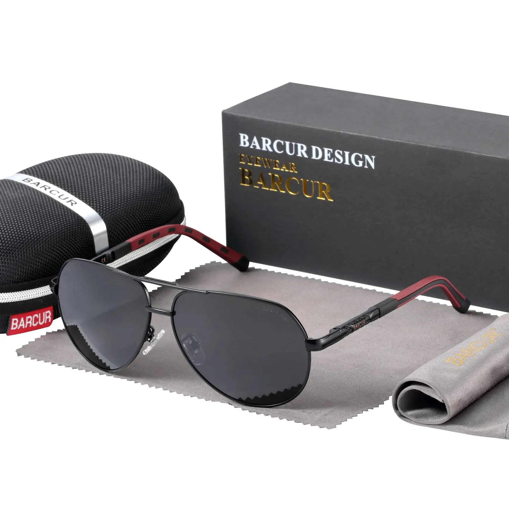 Classic Vintage Style Sunglasses w/ Polarized Lense for Men and Women