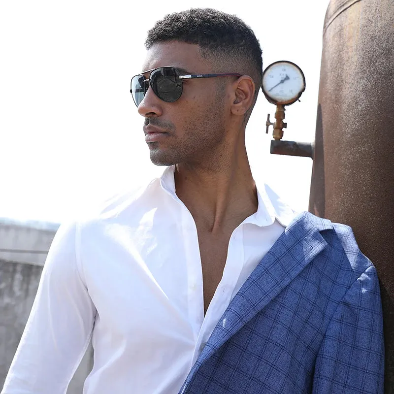 Classic Vintage Style Sunglasses w/ Polarized Lense for Men and Women