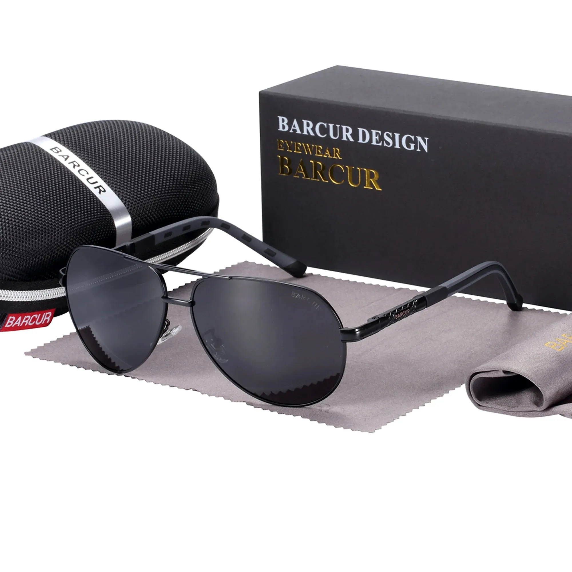 Classic Vintage Style Sunglasses w/ Polarized Lense for Men and Women