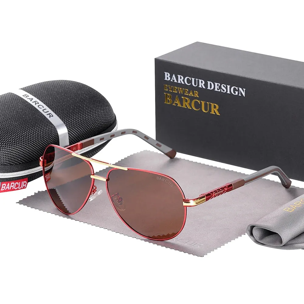 Classic Vintage Style Sunglasses w/ Polarized Lense for Men and Women