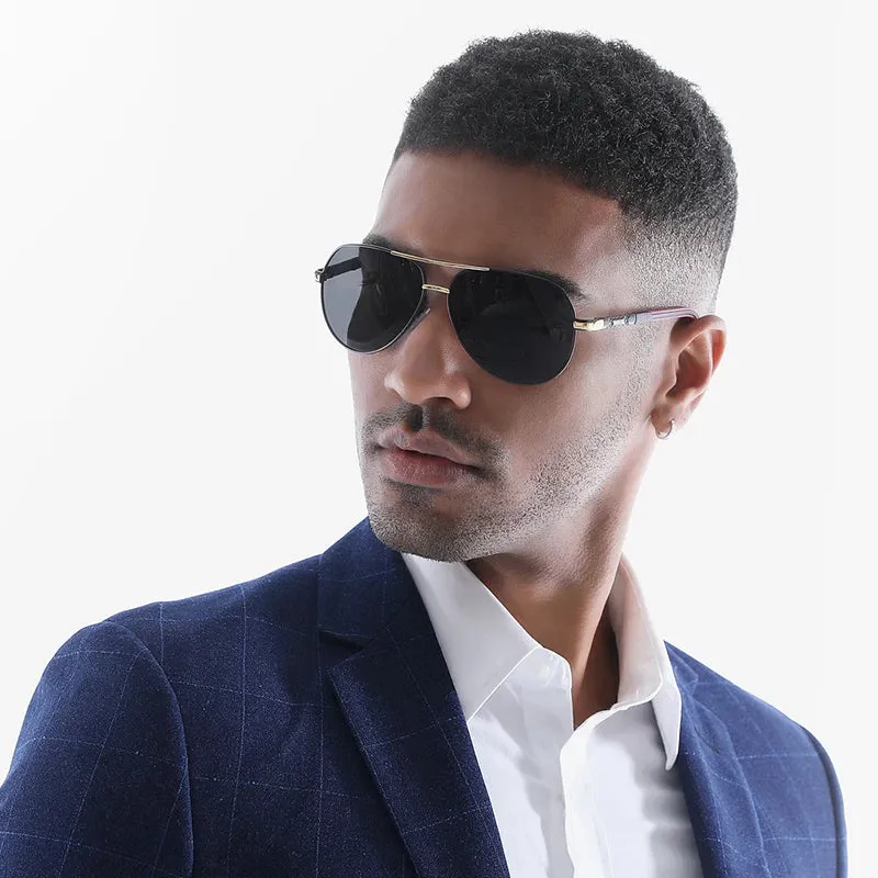 Classic Vintage Style Sunglasses w/ Polarized Lense for Men and Women