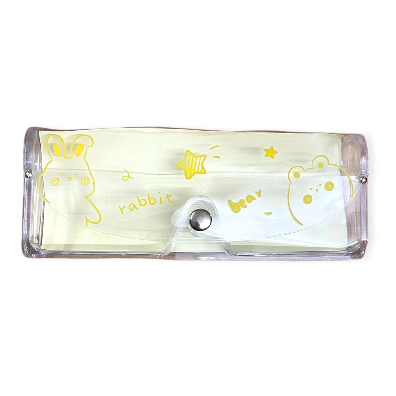 Clear Transparent Travel Sunglass Case - Animals