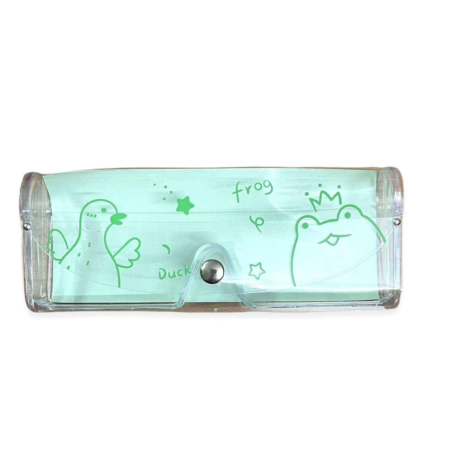 Clear Transparent Travel Sunglass Case - Animals