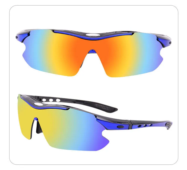 Cycling Glasses, Polarized Fishing Glasses, Mountain Bike Windproof Glasses, Sunglasses