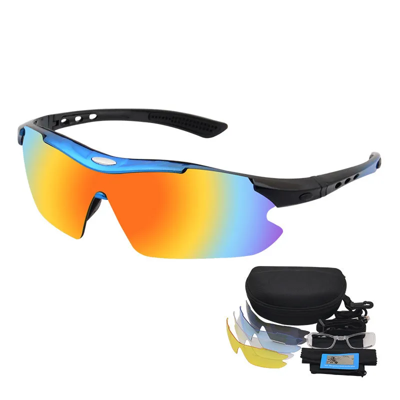 Cycling Glasses, Polarized Fishing Glasses, Mountain Bike Windproof Glasses, Sunglasses