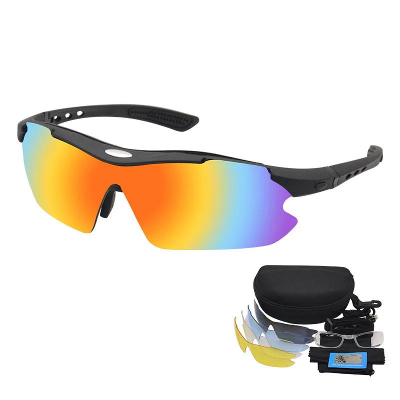 Cycling Glasses, Polarized Fishing Glasses, Mountain Bike Windproof Glasses, Sunglasses