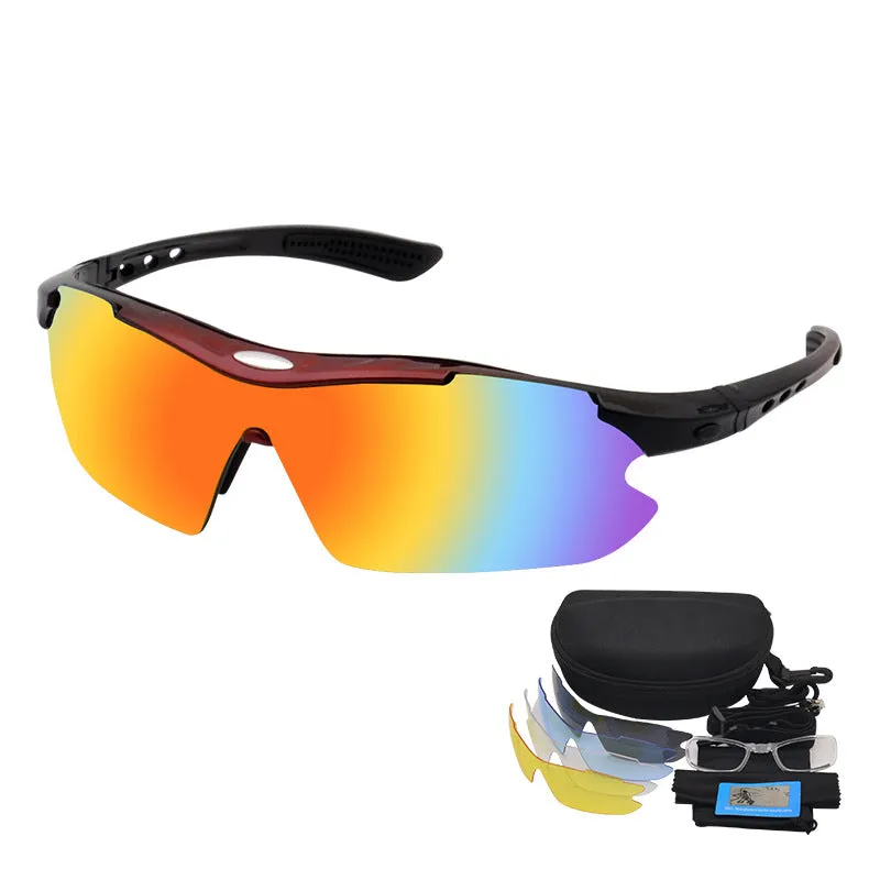 Cycling Glasses, Polarized Fishing Glasses, Mountain Bike Windproof Glasses, Sunglasses