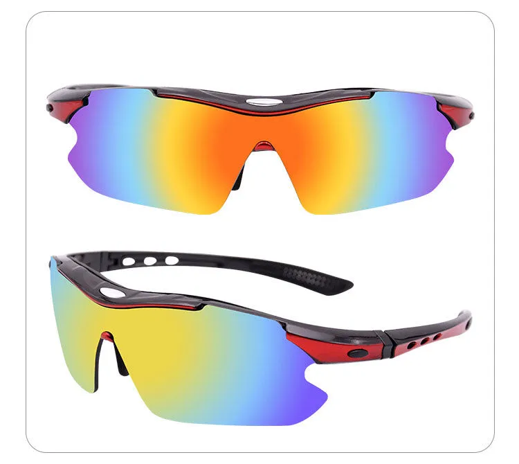 Cycling Glasses, Polarized Fishing Glasses, Mountain Bike Windproof Glasses, Sunglasses