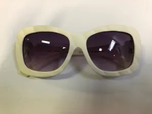 Diesel DL 0006/S 21B White Square Sunglasses