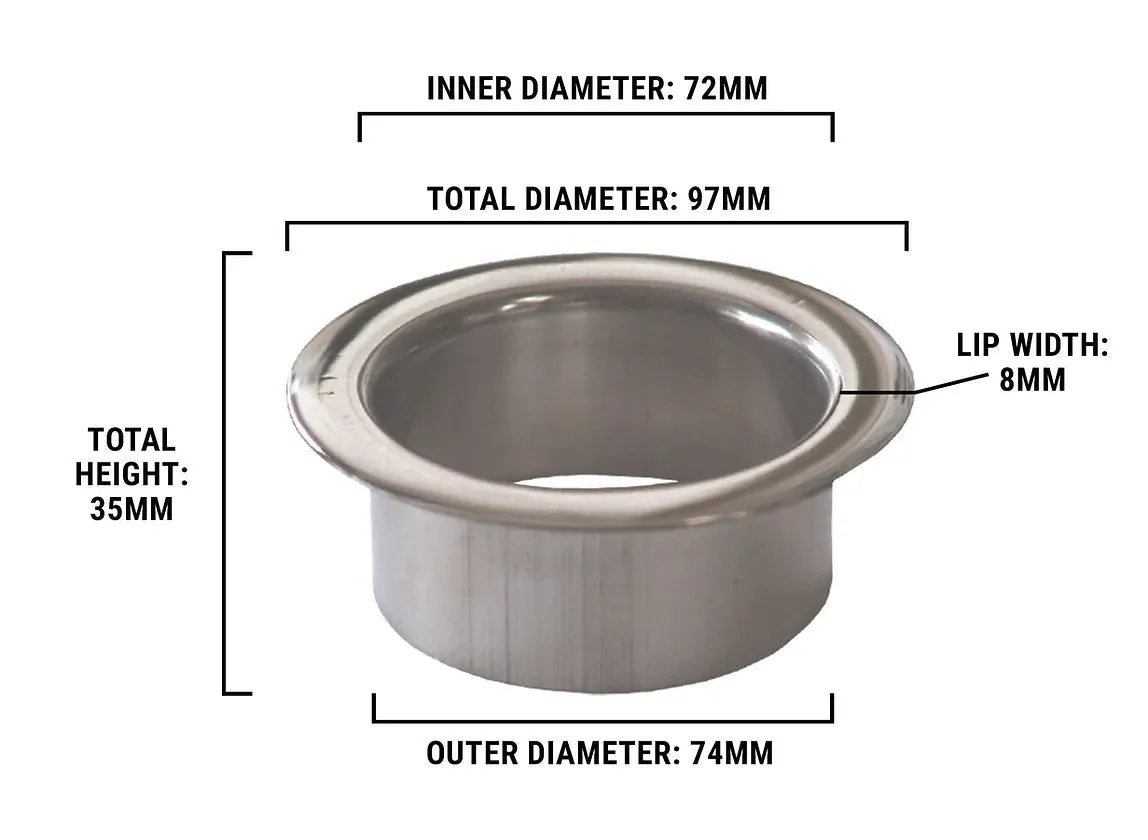 DMI Worktop Dryer Holder Chrome