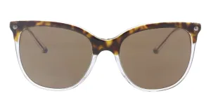 Dolce & Gabbana DG4333 757/73 Havana Square Sunglasses