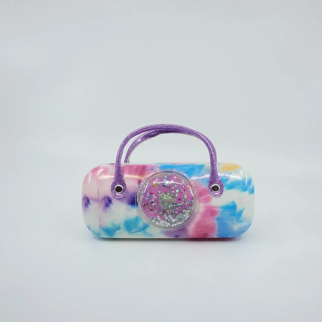 Donuts Shaky Tie Dye Sunglasses and Case Set
