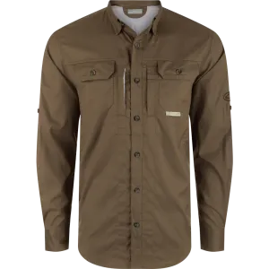 Drake Wingshooter's Trey Dobby Button-Down Long Sleeve Shirt