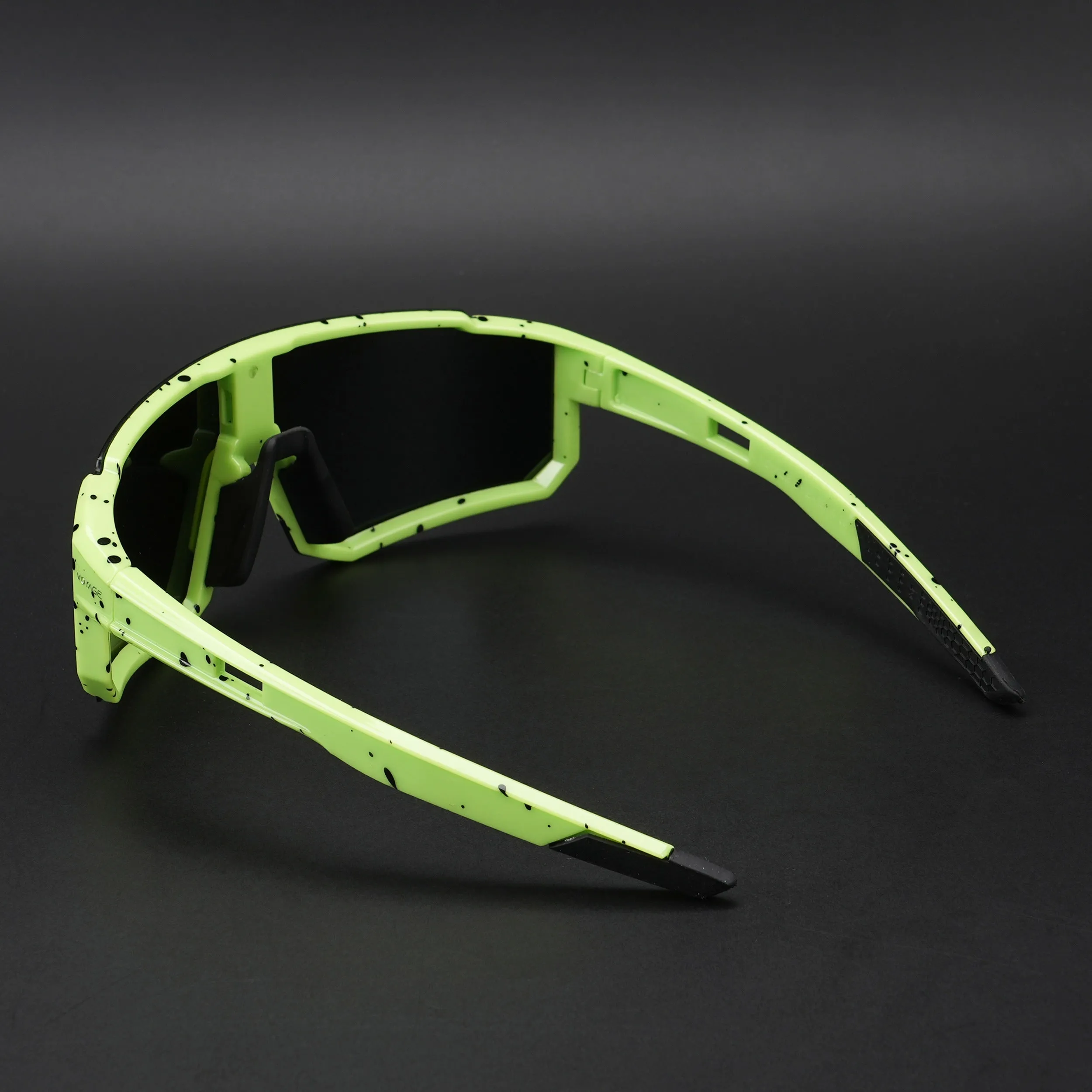 Drift Polarized Sunglasses (Multicolor Lens | Green Frame - PMG5596)