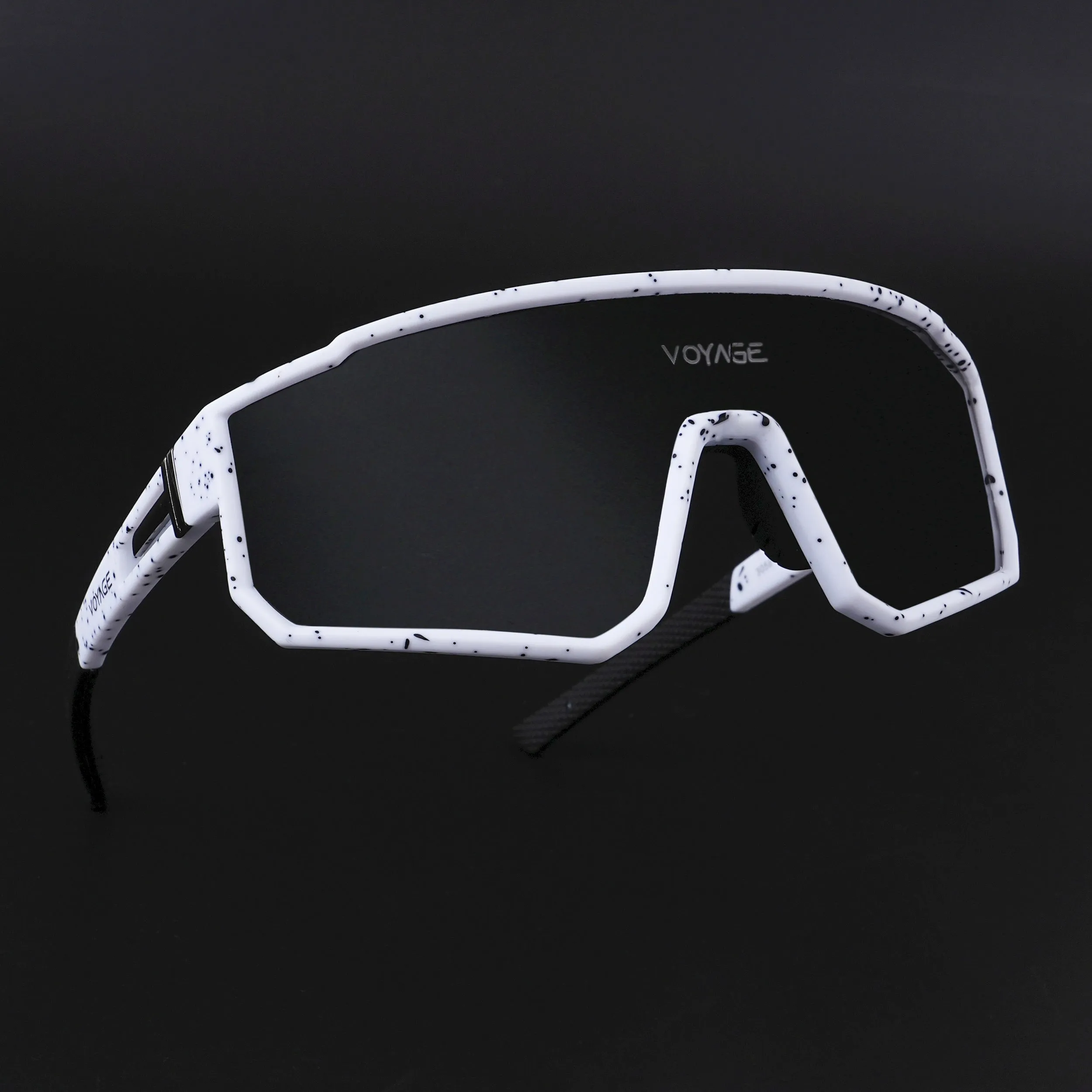 Drift Sunglasses  (Black Lens | White Frame - PMG6054)