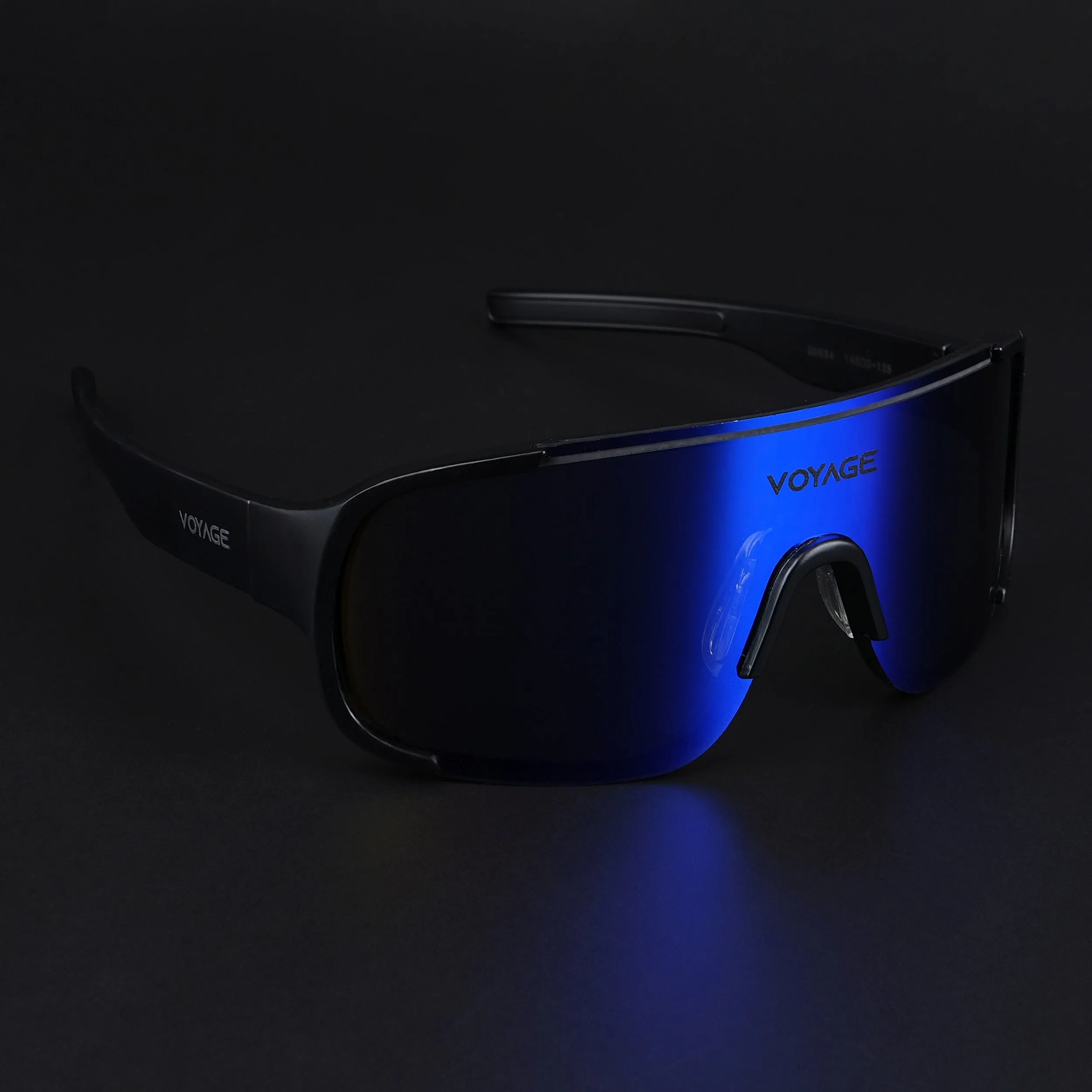 Drift Sunglasses (Blue Lens | Black Frame - MG5517)