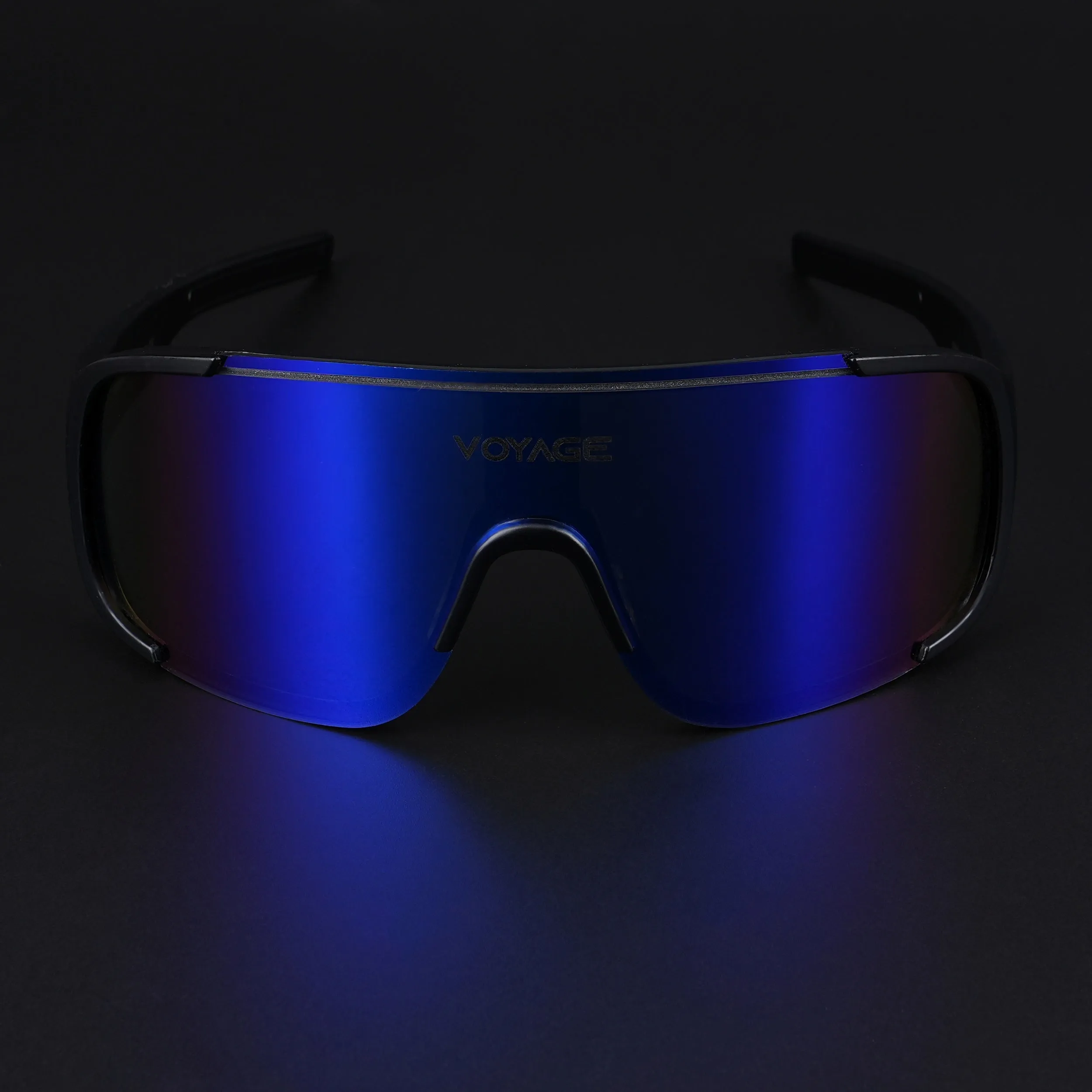 Drift Sunglasses (Blue Lens | Black Frame - MG5517)