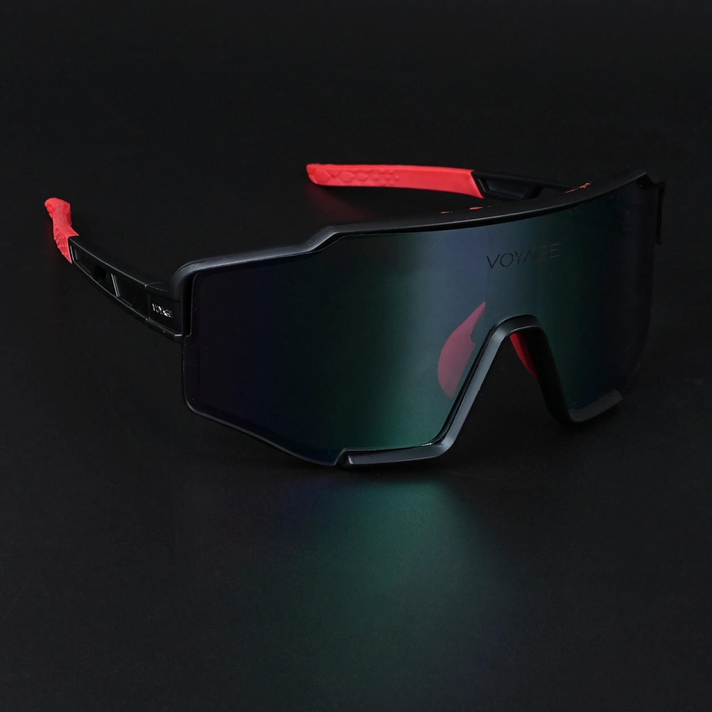 Drift Sunglasses (Multicolor Lens | Black Frame - MG5527)