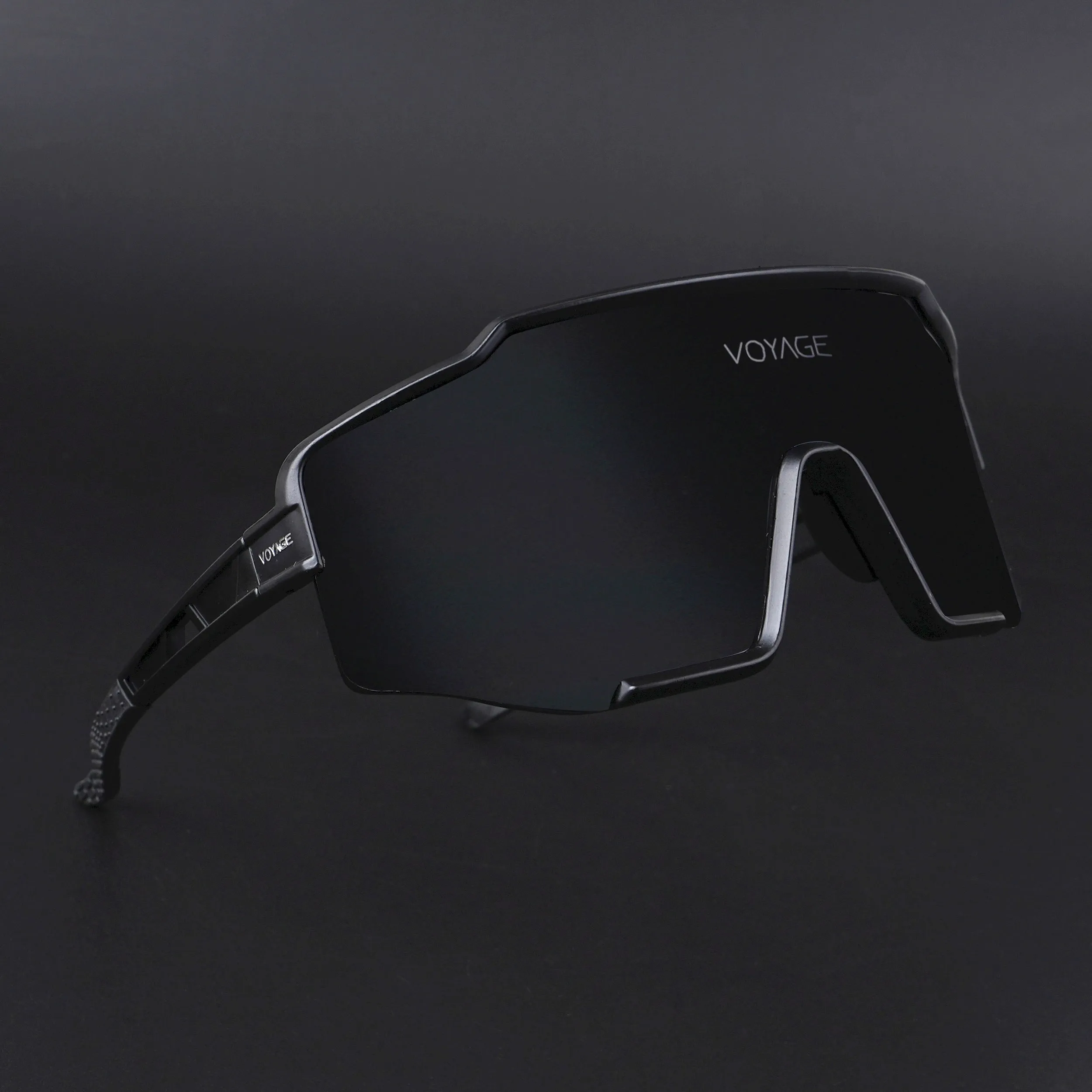 Drift Sunglasses (Silver Lens | Black Frame - MG5523)