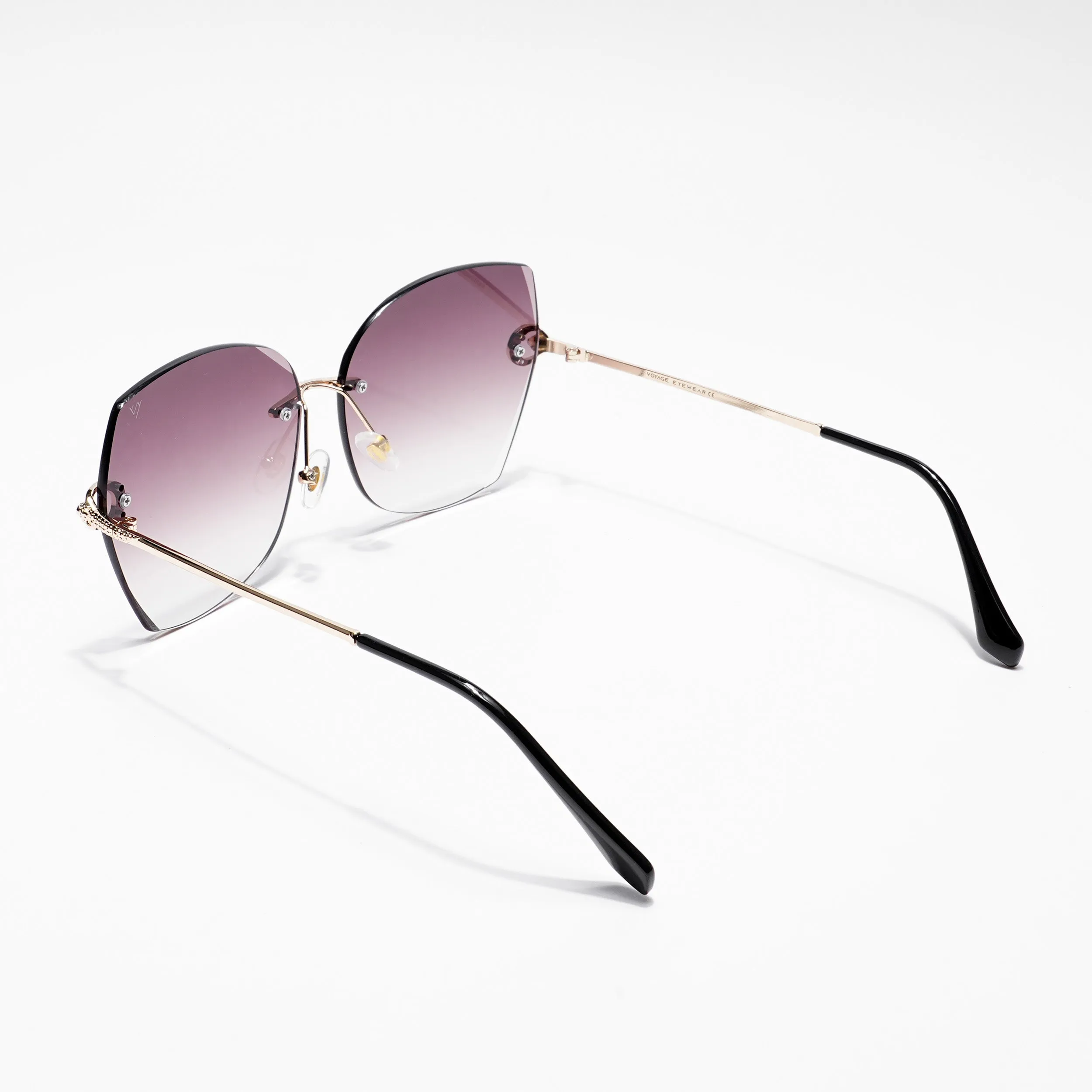 Elara | Dark Brown Over Size Sunglasses MG2883