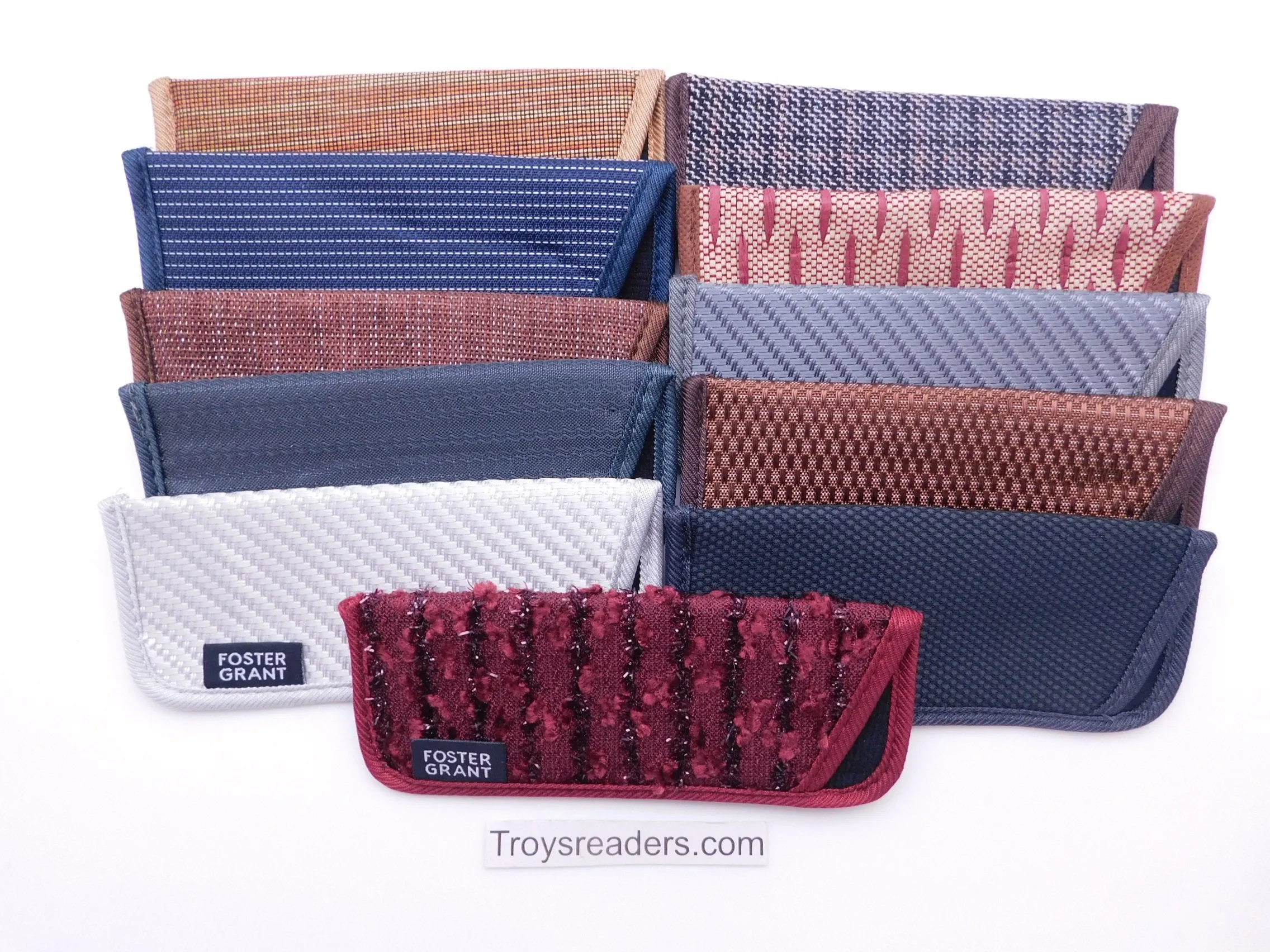 Fabric Glasses Sleeve/Pouch in Eleven Designs