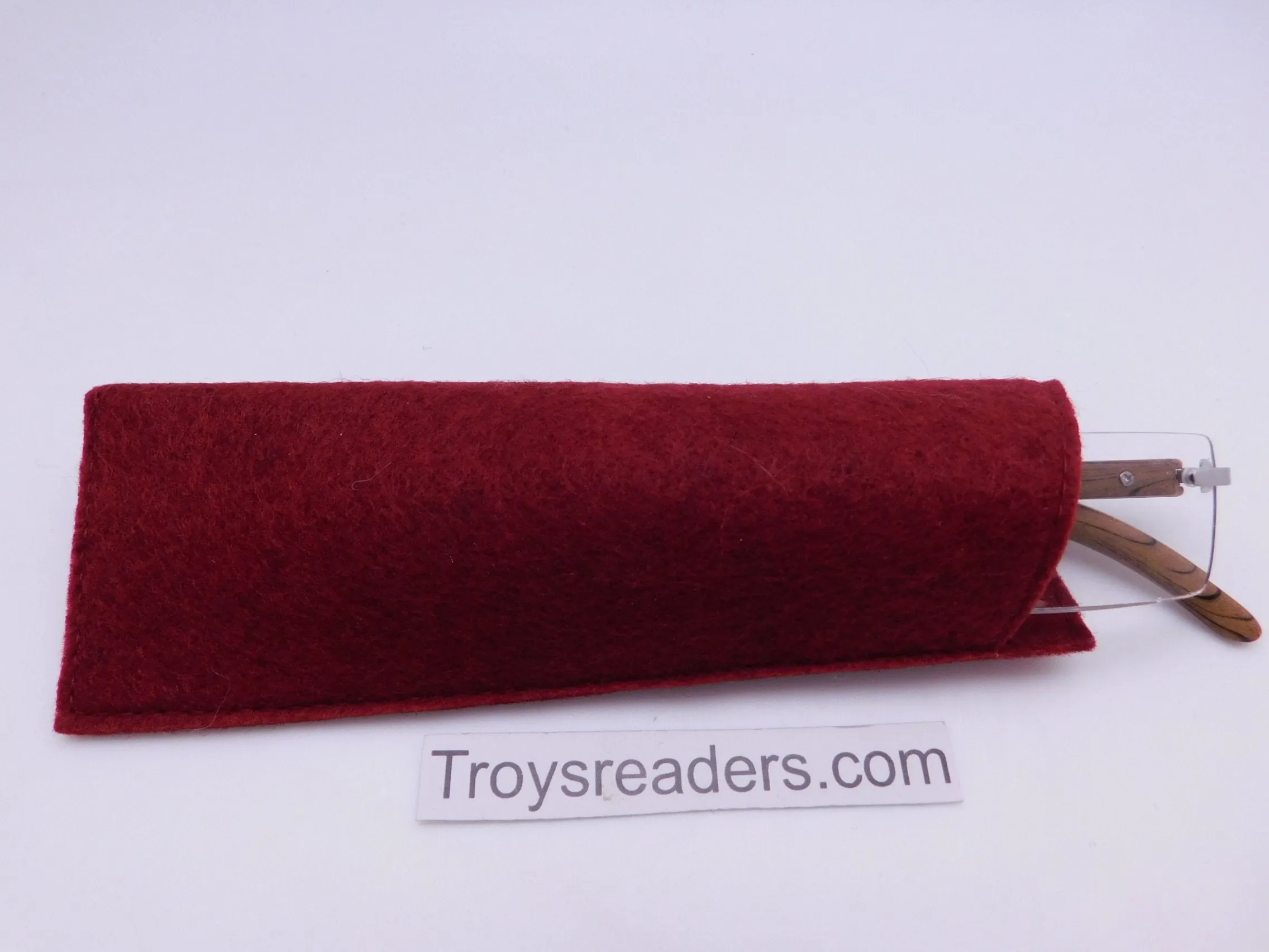 Felt Glasses Sleeve/Pouch in Four Colors
