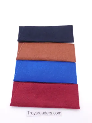 Felt Glasses Sleeve/Pouch in Four Colors