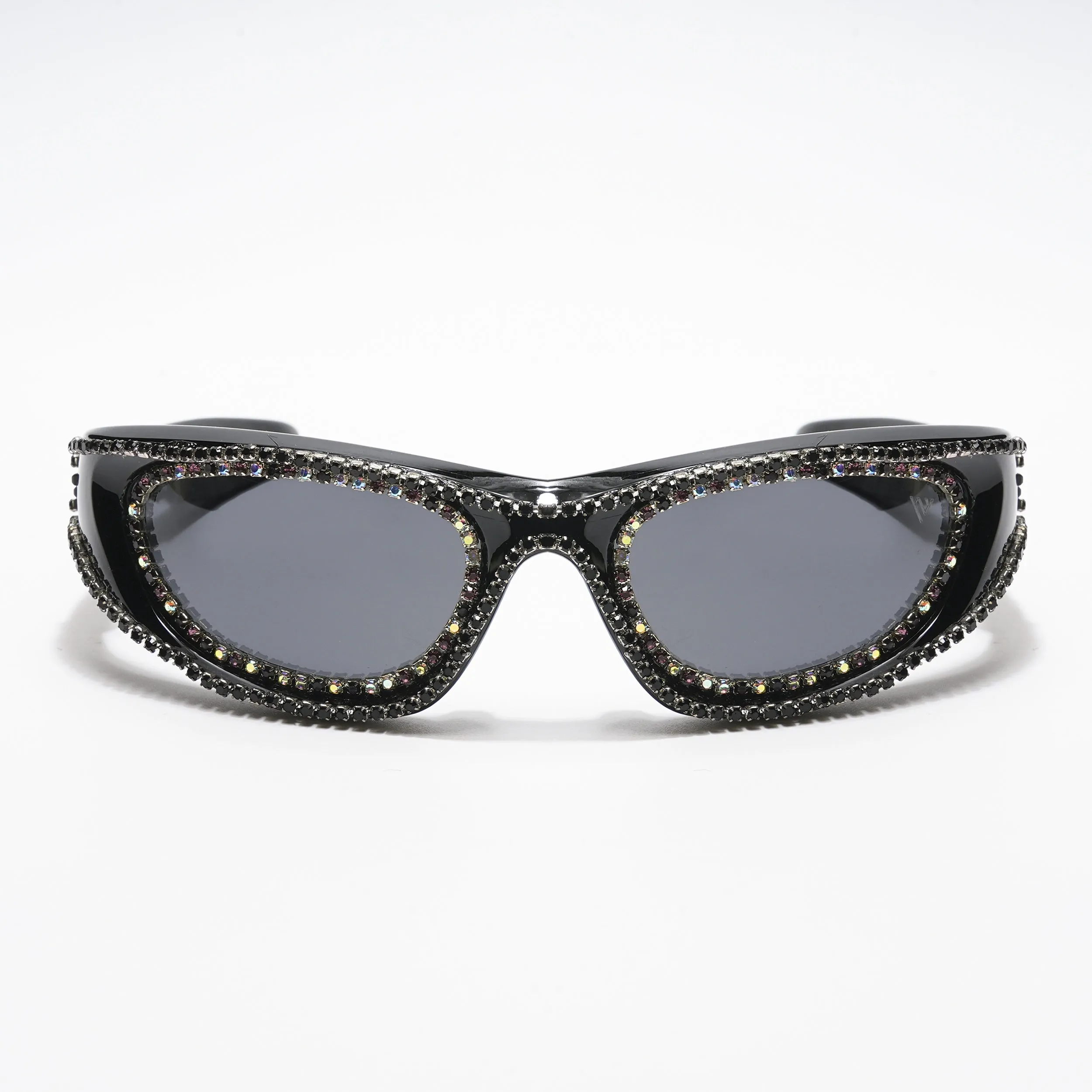 Flash | Black Wrap-Around Polarized Sunglasses - PMG4364