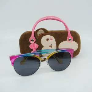 Furry Monkey Sunglasses and Case Set