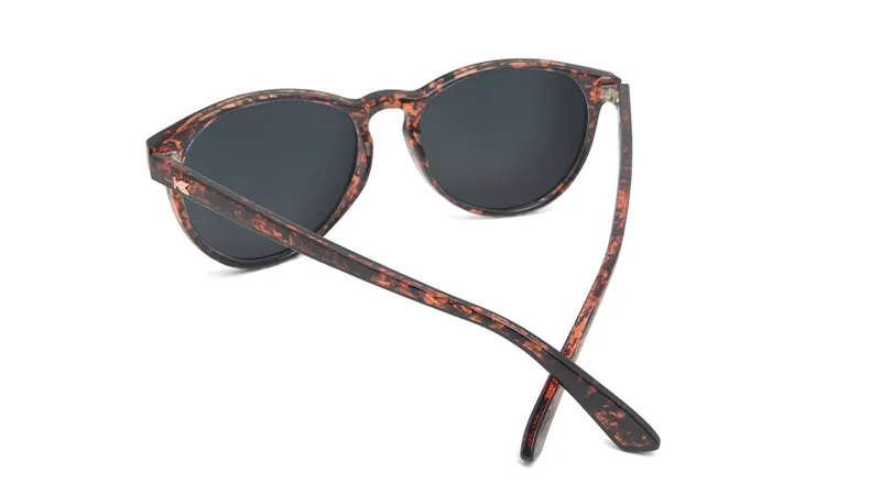 Knockaround Mai Tais Pink Tortoise Frame - Rose Gold Lens - Polarized Sunglasses