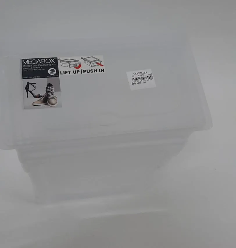 Landmark Shoebox Small Transparent 33X14X33Cm