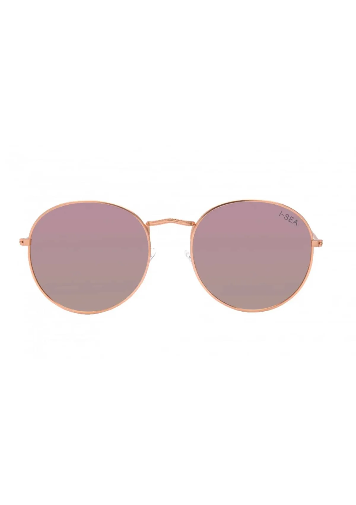 London Polarized Sunglasses - Rose Gold Pink