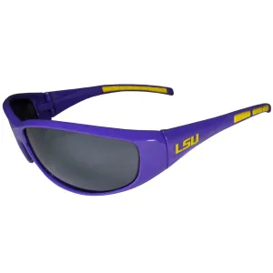 LSU Tigers Wrap Sunglass and Case Set