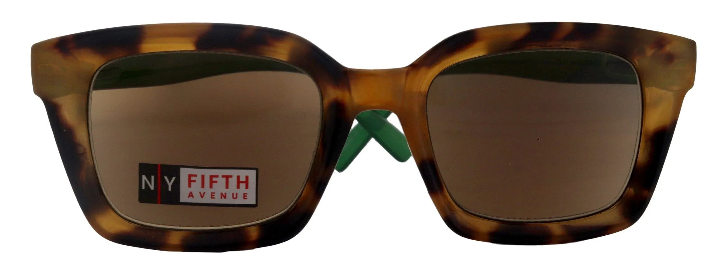 Marseille, High-End v for Women Readers Sunglasses (Green Tortoiseshell) NY Fifth Avenue