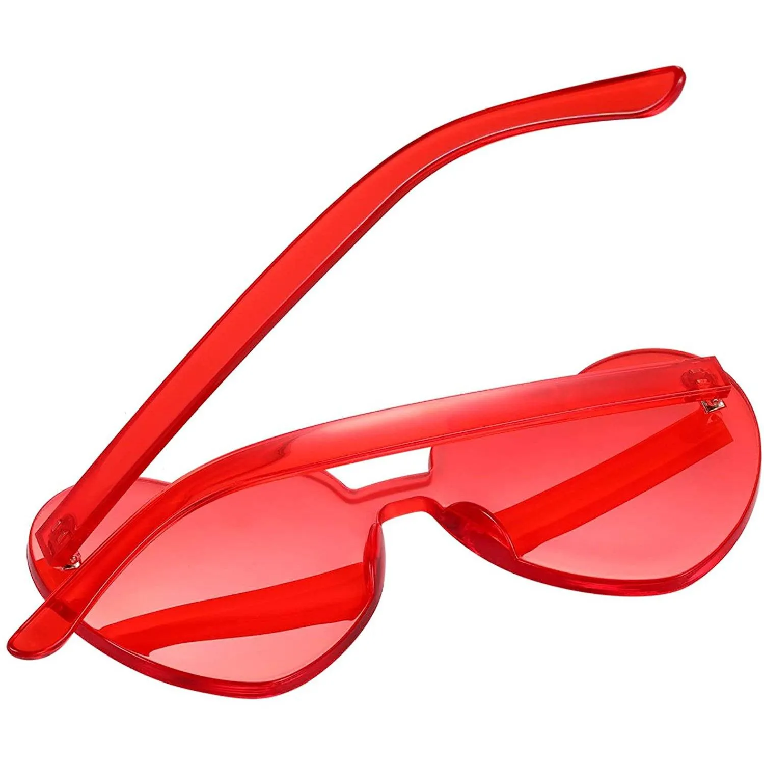 Maxdot Heart Shape Sunglasses Party Sunglasses
