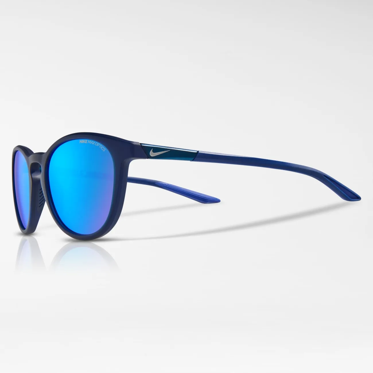 Nike Evolution Sunglasses Matte Midnight Navy/ Mirror Blue