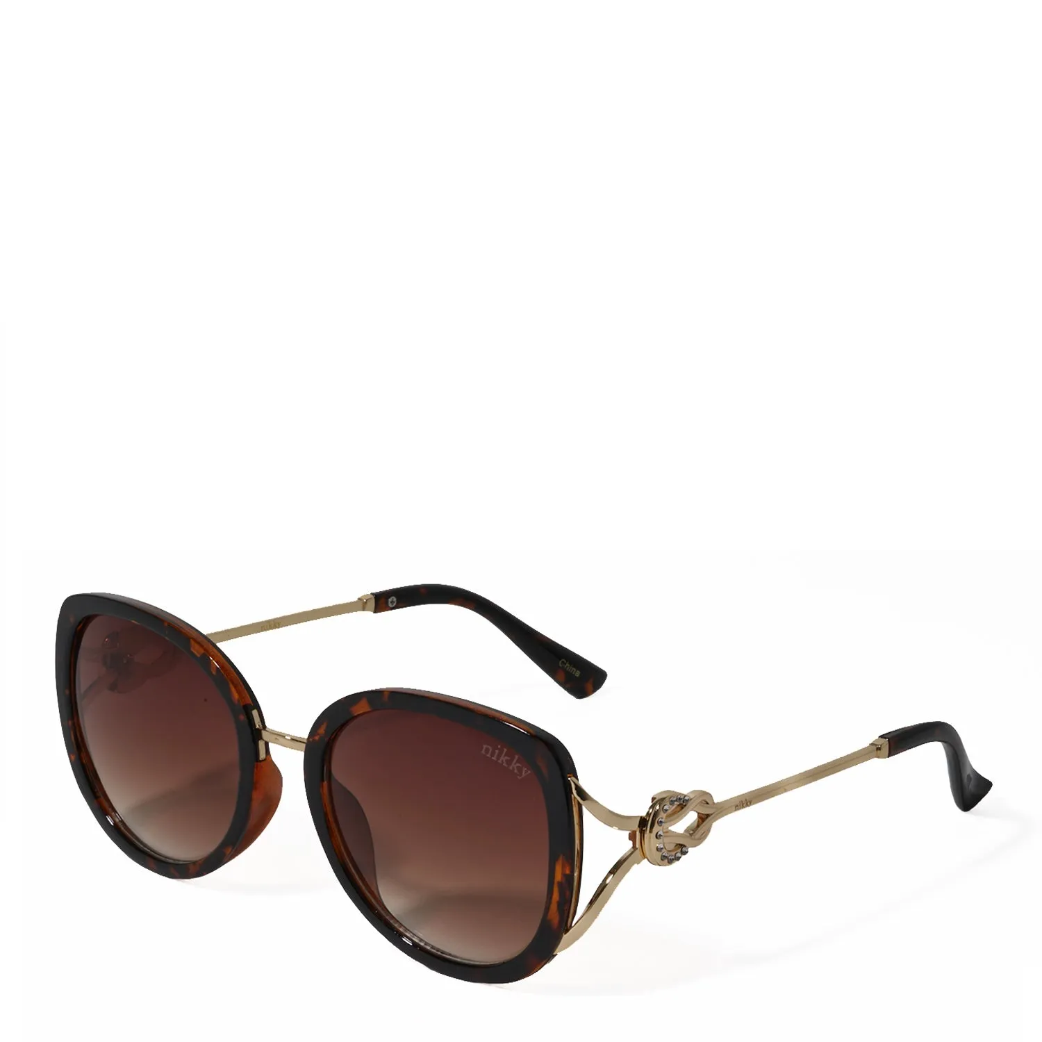 OVAL BUTTERFLY SUNGLASSES