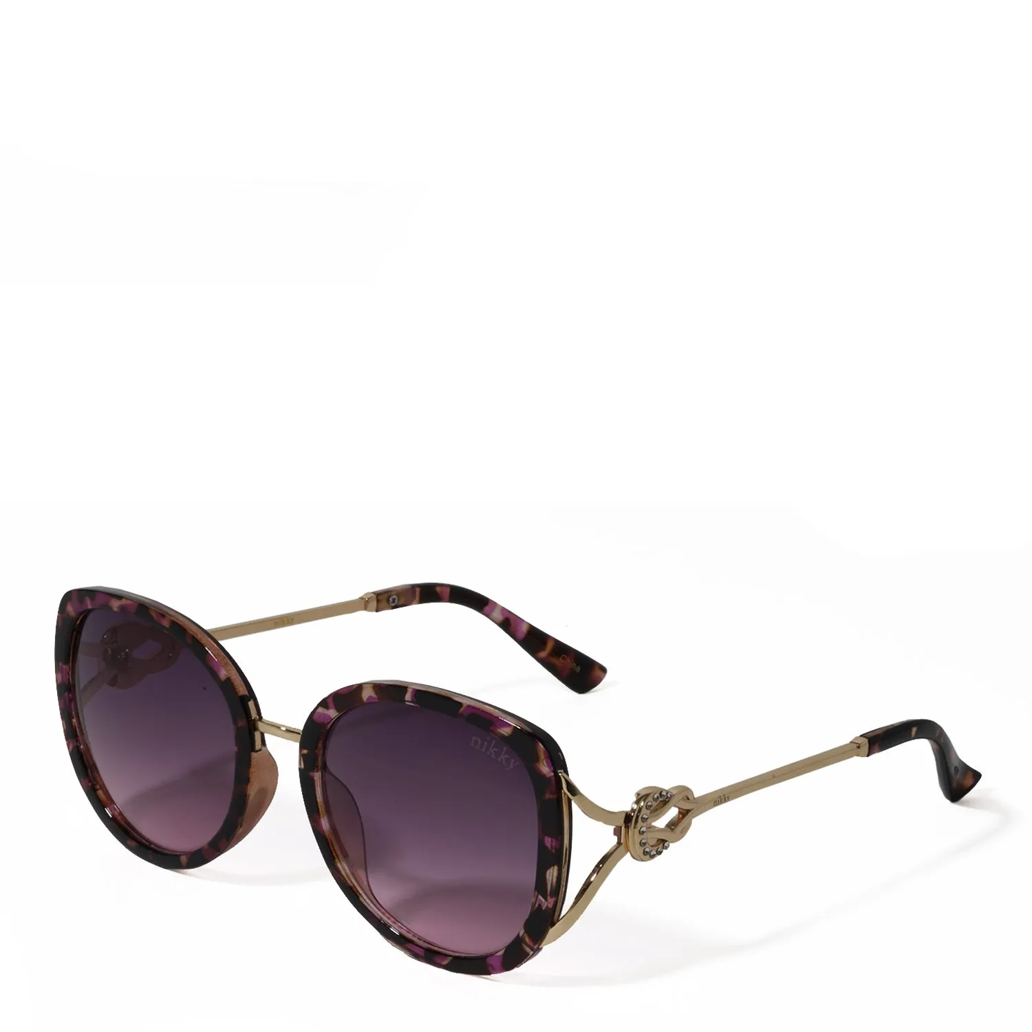 OVAL BUTTERFLY SUNGLASSES