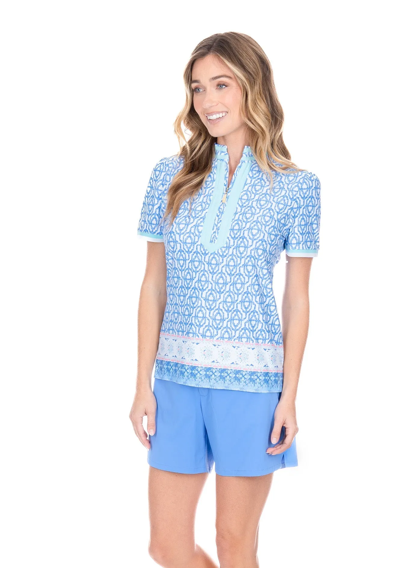Periwinkle Blue Performance Short