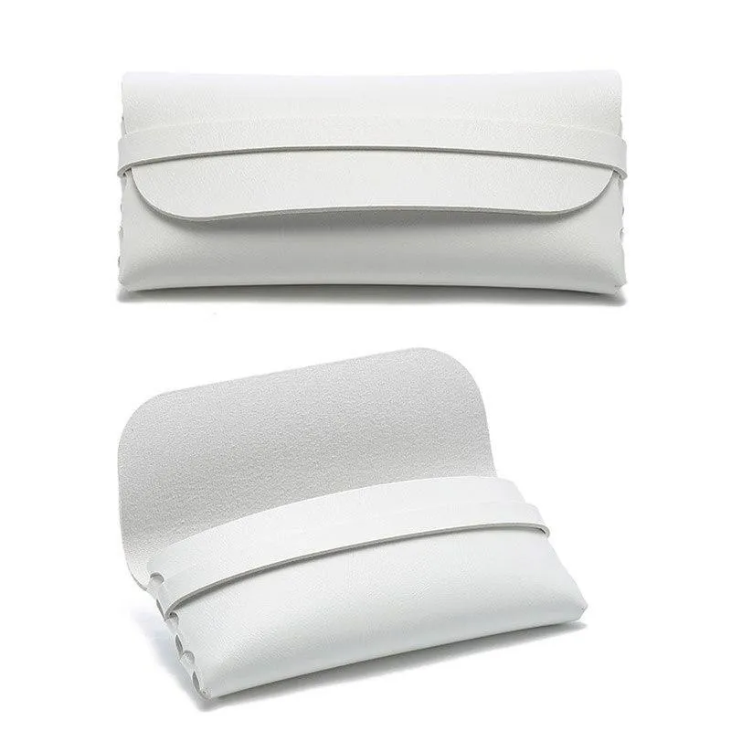 Portable Soft Leather Sunglass Case