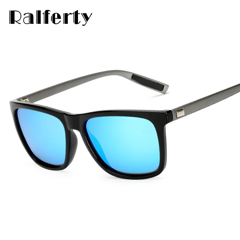 Ralferty Sunglass Square Polarized Sunglasses Men Women Brand Designer Polaroid 7031