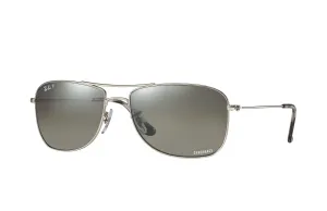 Rayban Rb3543 Chromance - Chromance Silver Frame Silver Mirror - 59Mm
