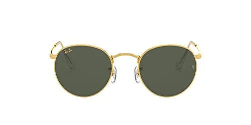 Rayban Round Metal Legend Gold-G-15 Green 53