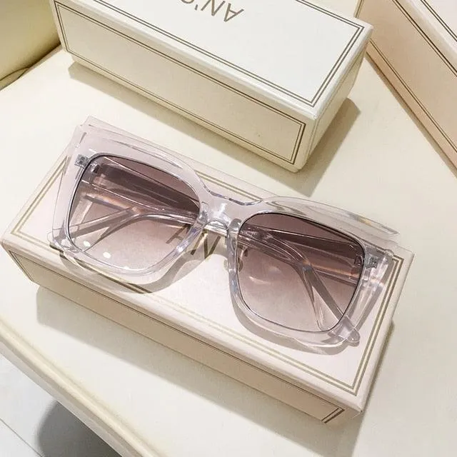 Rectangle Cat Eye Sunglasses